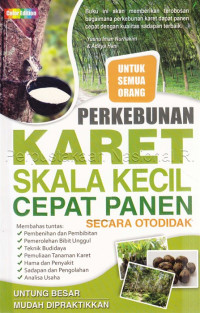 Image of Perkebunan karet skala kecil cepat panen