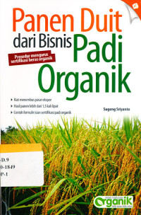 Image of Panen duit dari bisnis padi organik