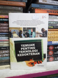 Image of TEMUAN PENTING TEKNOLOGI KEDOKTERAN