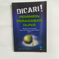Image of DICARI? PEMIMPIN PERADABAN DUNIA