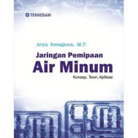 Image of Jaringan pemipaan air minum : konsep, teori, aplikasi