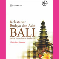 Image of Kelestarian budaya dan adat Bali dalam permukiman perdesaan