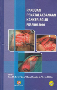 Image of Panduan penatalaksanaan kanker solid peraboi 2010