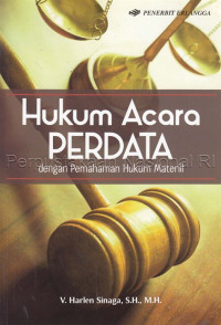 Image of Hukum acara perdata : dengan pemahaman hukum materiil