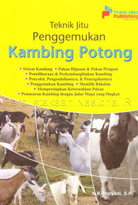 Image of TEKNIK PENGGEMUKAN KAMBING POTONG