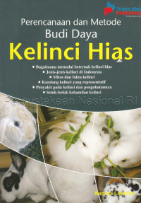 Image of Perencanaan dan metode budi daya kelinci hias