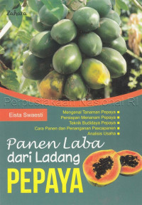 Image of Panen laba dari ladang pepaya