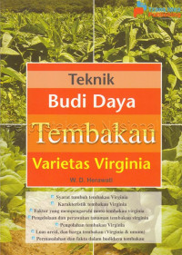 Image of Teknik budi daya tembakau varietas virginia