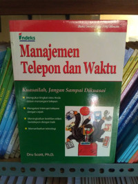 Image of MANAJEMEN TELEPON DAN WAKTU