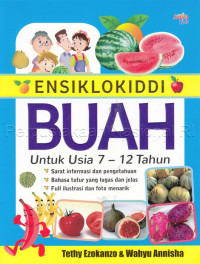 Image of Ensiklokiddi buah : untuk usia 7-12 tahun