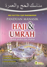 Image of Panduan manasik haji & umrah : shahih, praktis dan lengkap