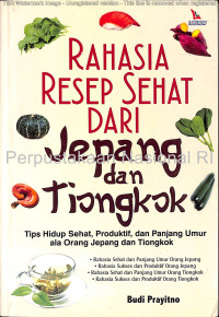 Image of Rahasia resep sehat dari jepang dan Tiongkok