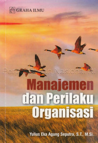 Image of Manajemen dan perilaku organisasi