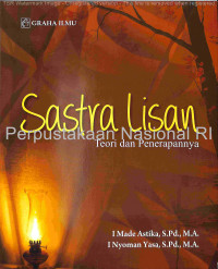 Image of SASTRA LISAN  TEORI DAN PENERAPANNYA