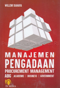 Image of Manajemen pengadaan : procurement management : ABG academic business government