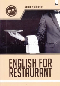Image of English for restaurant