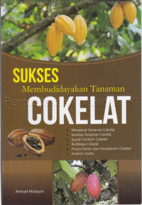 Image of Sukses membudidayakan tanaman cokelat