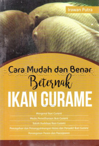 Image of Cara mudah dan benar beternak ikan gurame