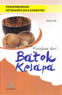 Image of Kreasi kerajinan dari batok kelapa