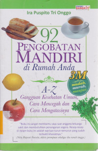 Image of 92 pengobatan mandiri di rumah anda