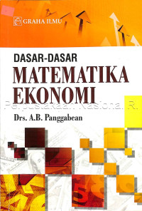 Image of Dasar-dasar matematika ekonomi