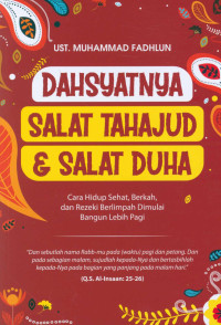 Image of Dahsyatnya salat tahajud dan salat duha : cara hidup sehat, berkah dan rezeki berlimpah