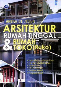 Image of Aneka ide desain arsitektur rumah tinggal dan rumah toko (ruko)