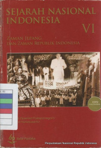 Image of Sejarah nasional Indonesia VI zaman Jepang dan Zaman Republik