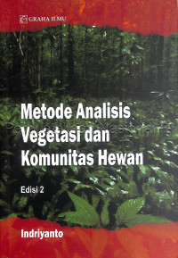 Image of METODE ANALISIS VEGETASI DAN KOMUNITAS HEWAN