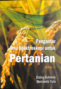 Image of Pengantar ilmu spektroskopi untuk pertanian