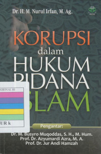 Image of Korupsi dalam hukum pidana Islam