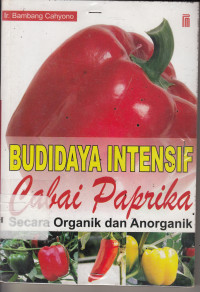 Image of budidaya intensif cabai paprika secara organik dan anorganik