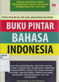 Image of BUKU PINTAR BAHASA INDONESIA