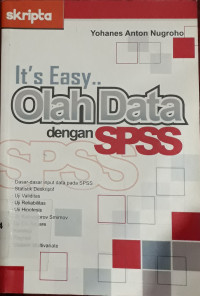 Image of IT'S EASY.. OLAH DATA DENGAN SPSS