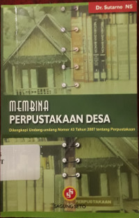 Image of MEMBINA PERPUSTAKAAN DESA