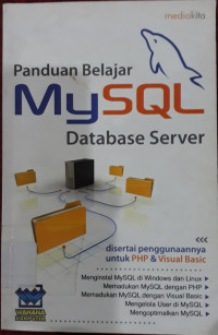 Image of PANDUAN BELAJAR MYSQL DATABASE SERVER