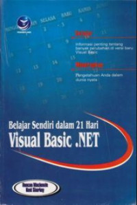 Image of BELAJAR SENDIRI DALAM 21 HARI VISUAL BASIC.NET