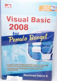 Image of visual basic 2008 for pemula banget