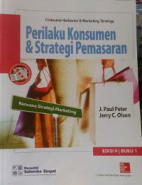 Image of PRILAKU KONSUMEN & STRATEGI PEMASARAN
