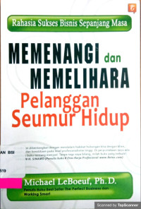 Image of MEMENANGI DAN MEMELIHARA PELANGGAN SEUMUR HIDUP