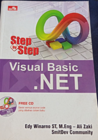 Image of STEP BY STEP VISUAL BASIC NET