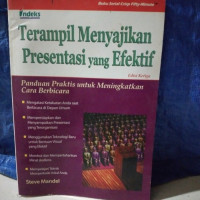 Image of TERAMPIL MENYAJIKAN PRESENTASI YANG EFEKTIF
