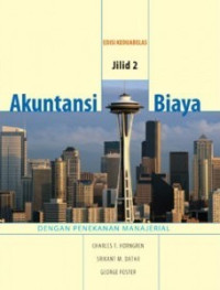 Image of AKUNTANSI  BIAYA DENGAN PENEKANAN MANAJERIAL jilid 2
