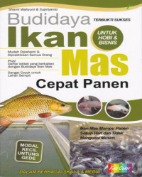 Image of budi daya ikan mas cepat panen