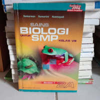 Image of SAINS BIOLOGI UNTUK SMP KELAS VIII