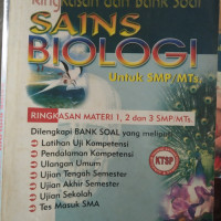 Image of RINGKASAN DAN BANK SOAL SAINS BIOLOGI UNTUK SMP/MTS
