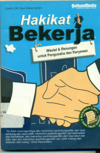 Image of Hakikat bekerja : wasiat & renungan untuk pengusaha dan karyawan