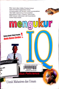 Image of MENGUKUR IQ UNTUK MAHASISWA DAN UMUM