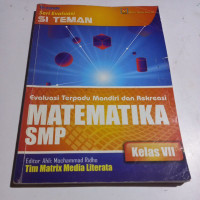 Image of SI TEMAN EVALUASI TERPADU MANDIRI DAN REKREASI MATEMATIKA SMP UNTUK KELAS VIII