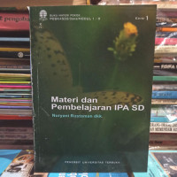 Image of MATERI DAN PEMBELAJARAN IPA SD